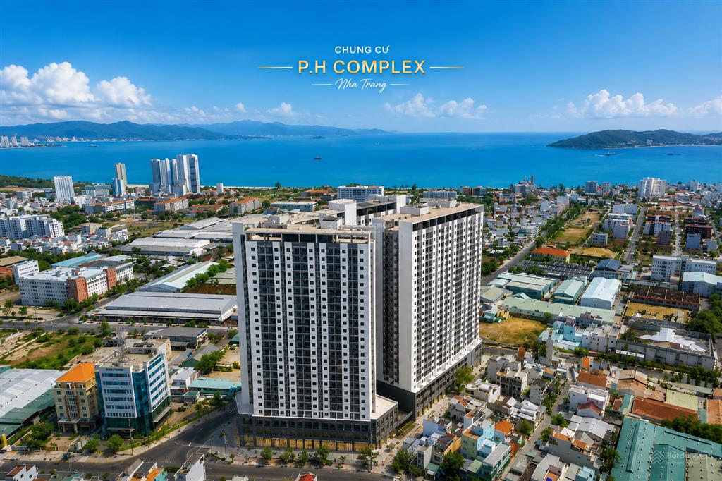 Bán căn 2pn ph nha trang tòa b, 62,7m², tầng cao view biển, full đồ, giá 2,3 tỷ