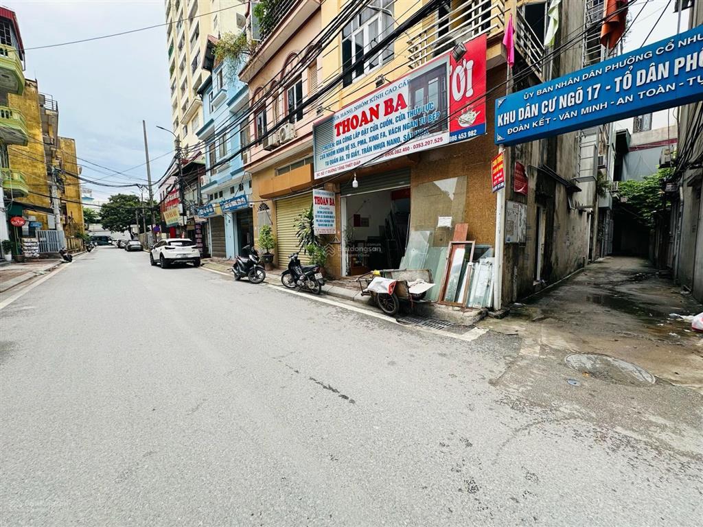 Bán nhà mặt phố lô góc tăng thiết giáp, phạm văn đồng, hà nội, quy hoạch ổn định, kinh doanh