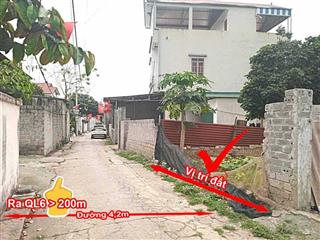 Bán lô đất 70m² Gần khu Tái Định Cư 27ha tại Thị trấn Xuân Mai, cách QL6 hơn 200m. Đường thông ô tô tải đỗ cửa