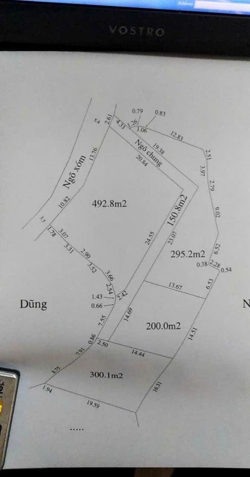 🔥 Bán thửa đất 500m², lô góc 3 mặt đường ô tô tại Tiên Phương, Chương Mỹ, cách QL6 hơn 600m