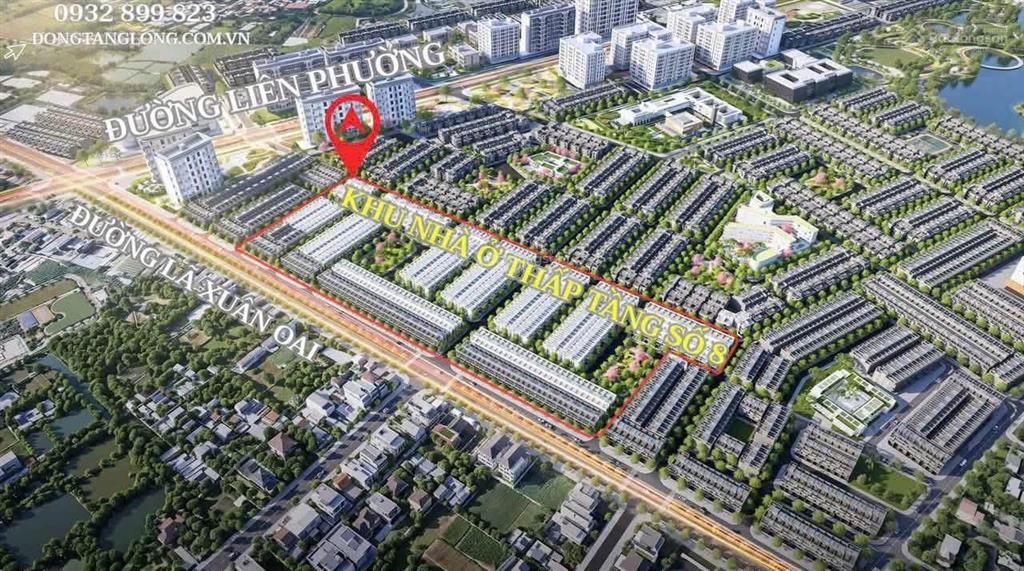 Giá sốc kđt đông tăng long nhà phố liền kề giá chỉ từ 6 tỷ  rẻ hơn hàng thứ cấp