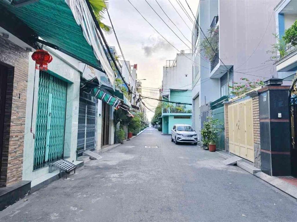 Hẻm xe hơi 6m vĩnh viễn  55m2 vuông vức  2 tầng hơi cũ  khu an ninh yên tĩnh