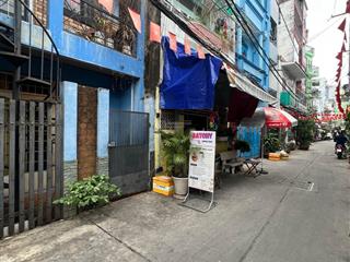 Hẻm xe hơi tránh 6m ngay hòa hưng thông cmt8  43m2 nở hậu  3 tầng cũ tiện sơn sửa