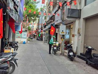 Hoa hậu hẻm 6m xe hơi ngủ đua ngay lê văn sỹ  55m2  2 tầng kiên cố  khu an ninh