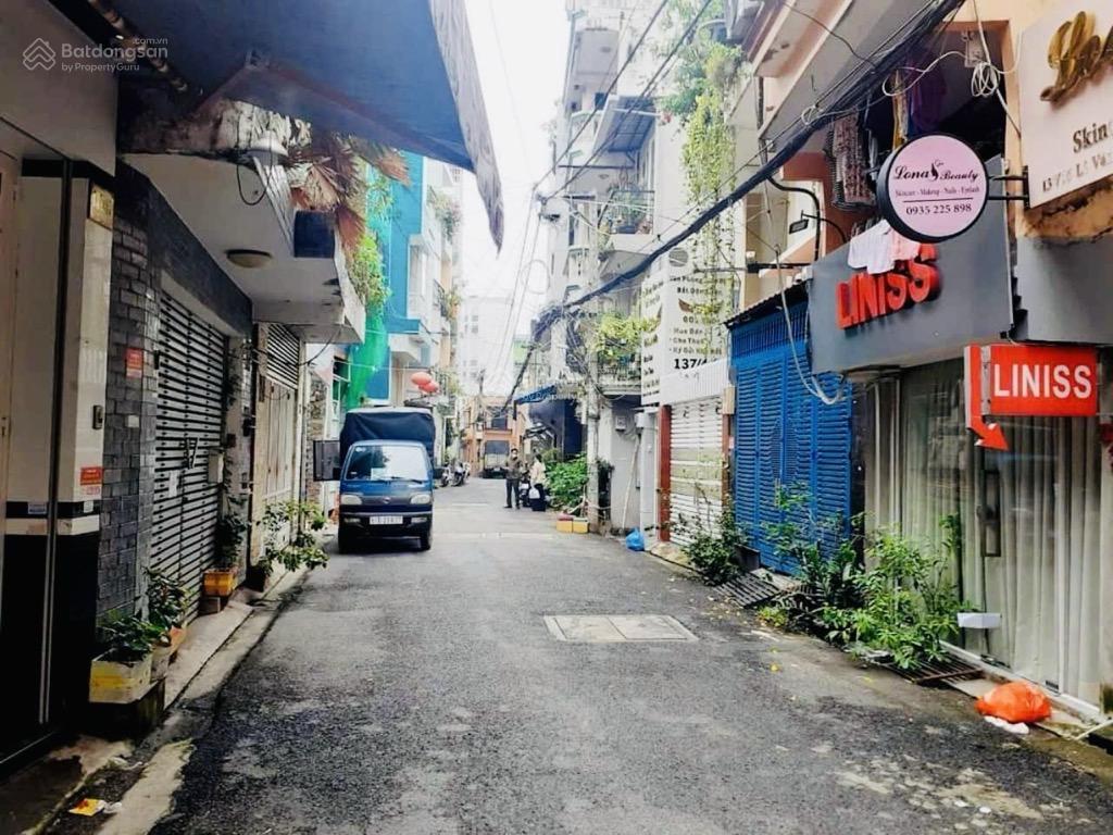 Giá rẻ nhất  hẻm xe hơi 5m lê văn sỹ  45m2  3 tầng  khu kinh doanh đắc địa
