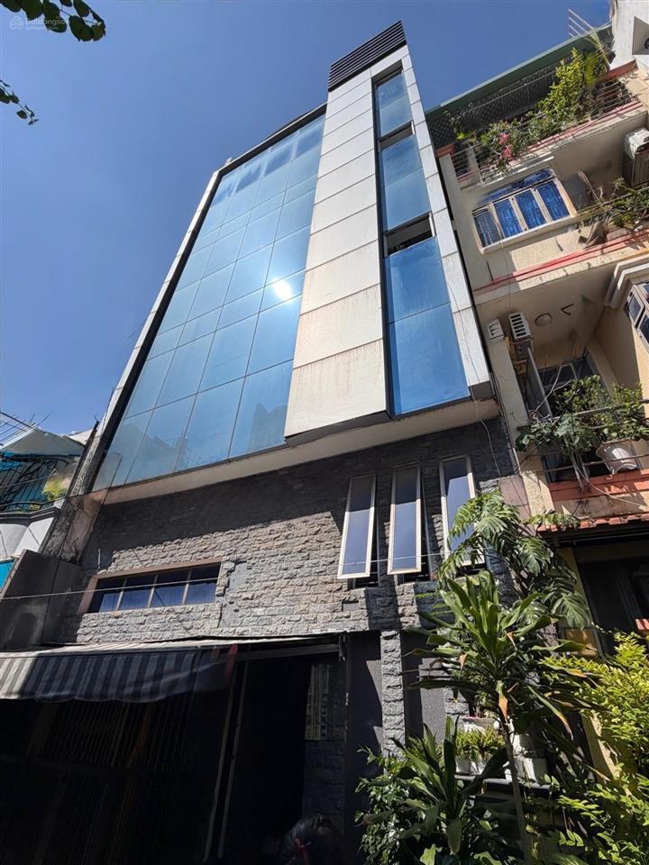 Lần đầu có 1 tòa nhà siêu phẩm 9 tầng ngay gần lý thường kiệt  93m2 (7x13) vuông  hẻm xe hơi