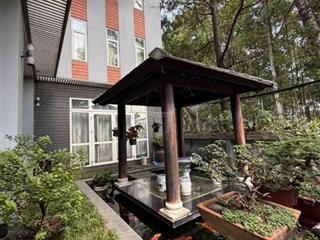 Biệt phủ kế bên công viên cây xanh của quân đội  274m2 (10x18 nở hậu)  5 tầng  hẻm xe hơi