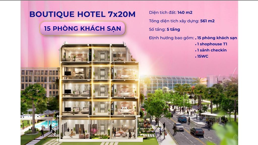 Sở hữu ngay biệt thự 15 tầng tại ngay cửa ngõ hội an, nhận trước lợi nhuận tới 4,2 tỷ đồng!