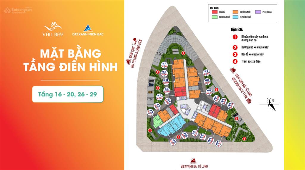 Chính thức nhận booking dự án vân bay  sở hữu lâu dài  nằm trung tâm kđt phương đông