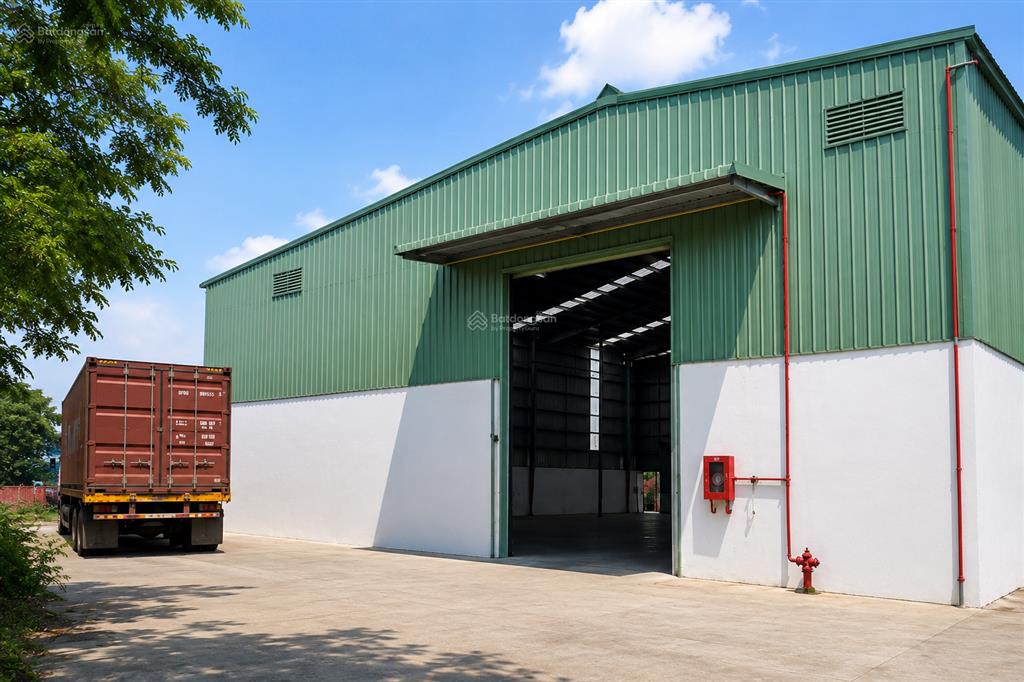 Cho thuê kho  xưởng 790m2 tại hoà cầm sẵn pccc, đường container ra vào thuận tiện, giá 65k/m2/th