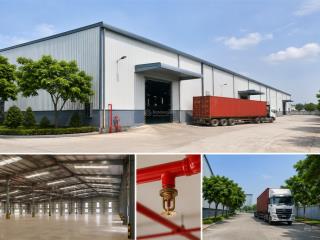 Cho thuê kho, nhà xưởng 2.500m2 tại hòa cầm  pccc tự động  chỉ 60.000đ/m2/th