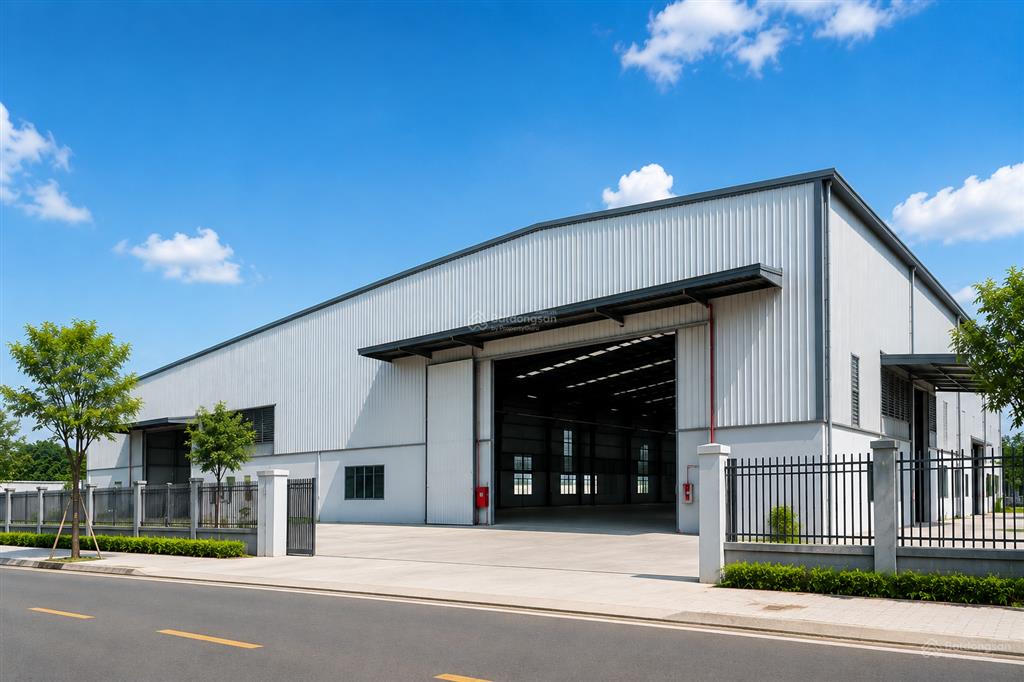 Cho thuê kho, nhà xưởng 1.000m2 mới 100%  mặt tiền hoà khánh  giá chỉ 65k/m2/th