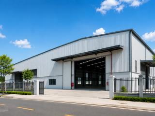 Cho thuê kho, nhà xưởng 1.000m2 mới 100%  mặt tiền hoà khánh  giá chỉ 65k/m2/th