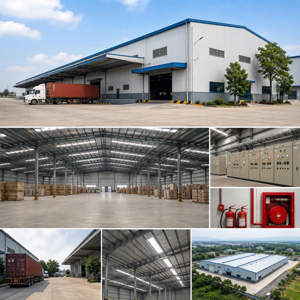 Cho thuê nhà kho 3.200m tại hòa cầm  đầy đủ tiện ích  giá chỉ 70.000đ/m/tháng