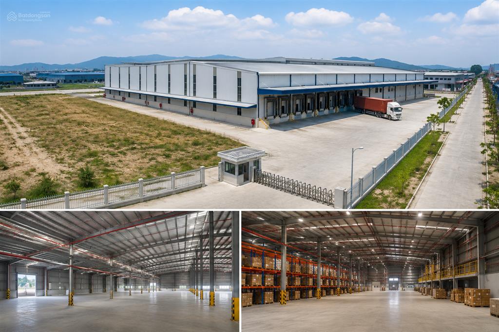 Cho thuê nhà kho 2.000m2 kèm 3.000m2 đất tại ql1a  pccc tự động, dock, giá 70k/m2 có thương lượng