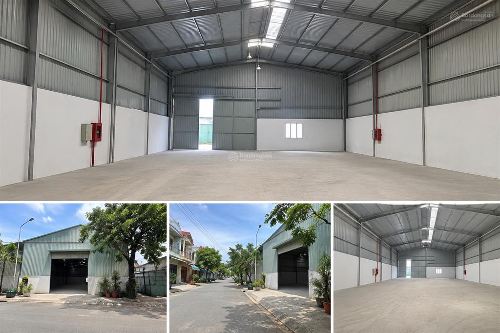 Nhà kho mới xây 350m2  gần chợ miếu bông  giá chỉ 16 triệu/tháng