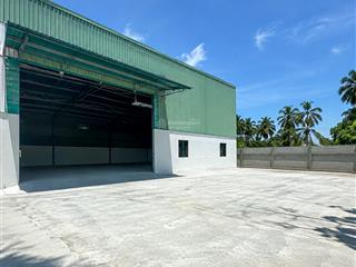 Cho thuê nhà kho 500m² kèm 250m² bãi xi măng  giá chỉ 26 triệu/tháng