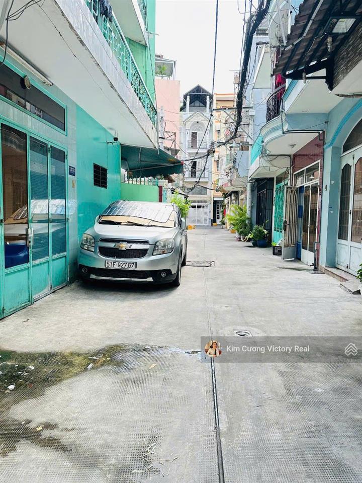 Bán nhà hxh 6m  xe hơi vào nhà 71/26 nguyễn bặc, phạm văn hai  dt 3.7x11m  3 lầu  chỉ 9.6 tỷ