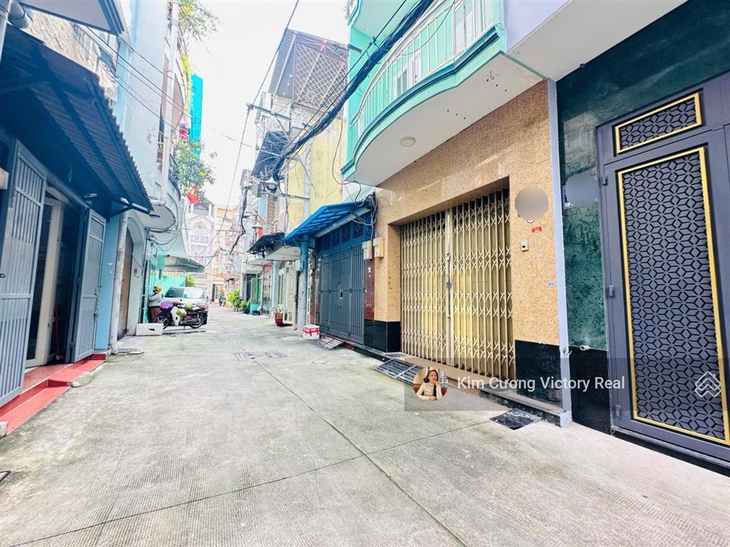 Bán nhà hxh 6m  xe hơi vào nhà 71/26 nguyễn bặc, phạm văn hai  dt 3.7x11m  3 lầu  chỉ 9.6 tỷ