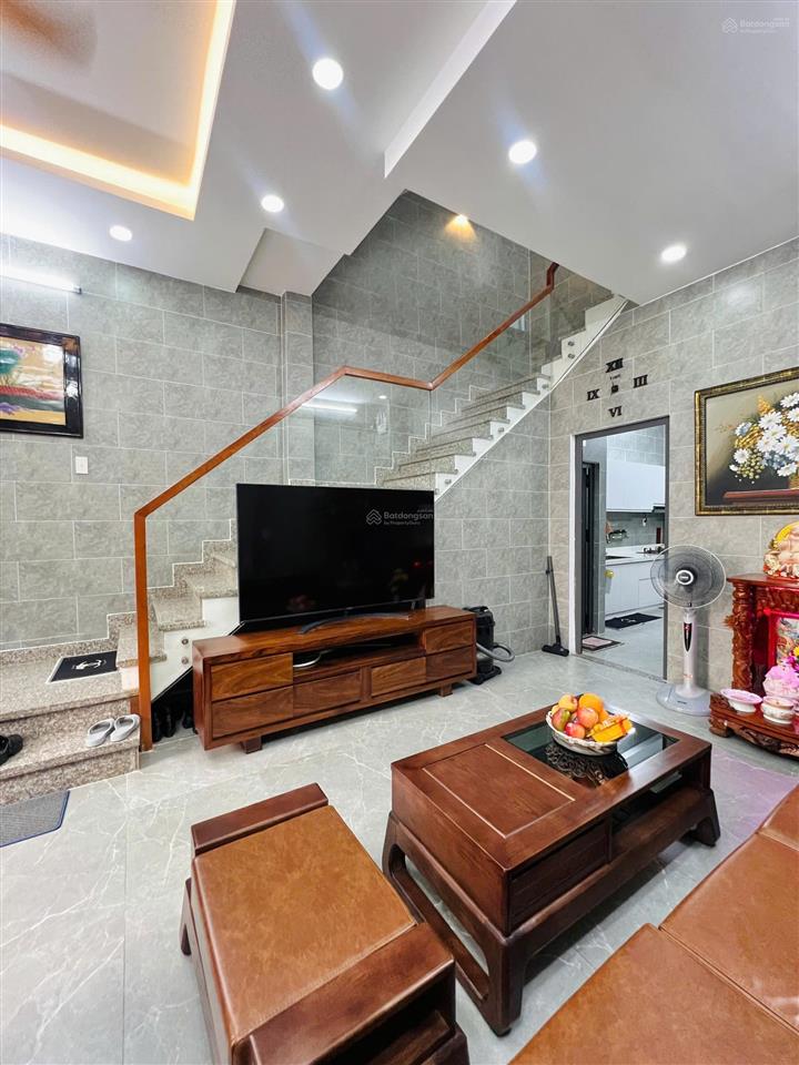Bán nhà hẻm cách mạng tháng tám  dt 54m2 [3.8x14.5]m  nhà mới 100% 2 lầu st  chỉ 7.390 tỷ tl