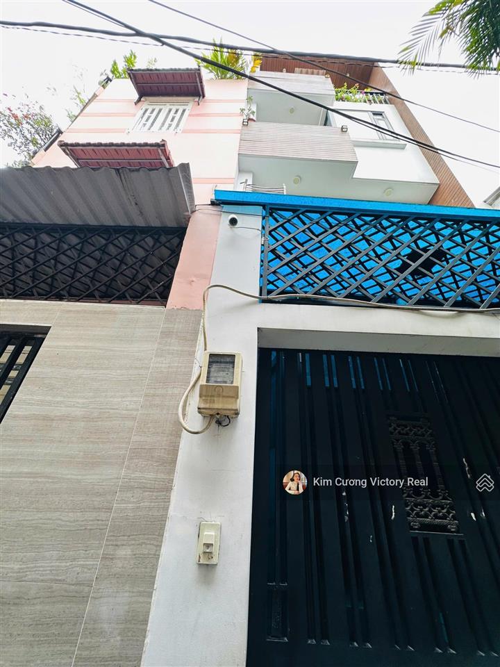 Chỉ 5.9 tỷ tl  bán gấp nhà 2 lầu st mới đẹp hiện đại [4x8.5]m  đường võ thành trang, bàu cát