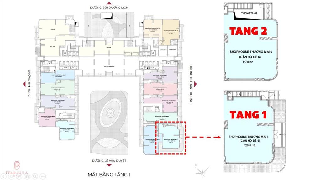 238.5m2 mặt bằng kim cương ven sông hàn giá trị không thể tạo thêm  giá chỉ 8x triệu/m2