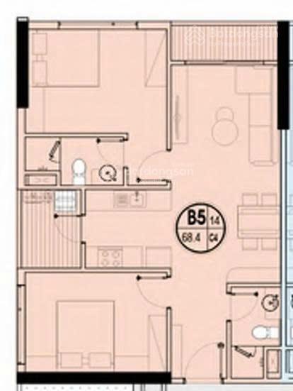 Chính chủ bán căn góc 2pn 68m2 hiếm  sẵn hđmb