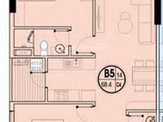 Chính chủ bán căn góc 2pn 68m2 hiếm  sẵn hđmb