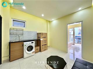 Căn hộ 1 phòng ngủ tách bếp 40m2 thoáng mát đầy đủ nội thất gần chung cư topaz parc mall quận 8