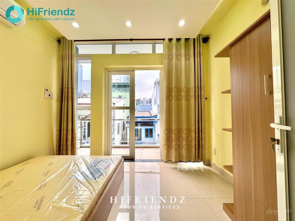 Căn hộ 1 phòng ngủ tách bếp 40m2 thoáng mát đầy đủ nội thất gần chung cư topaz parc mall quận 8