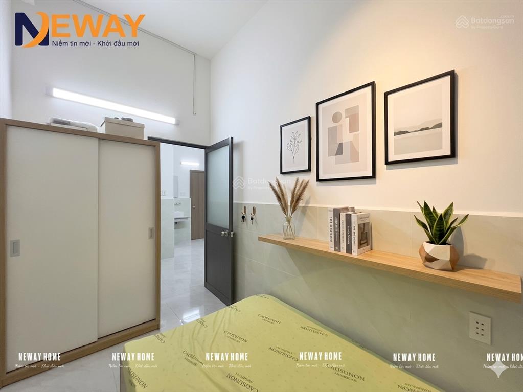 Căn hộ chung cư mini 2 phòng ngủ cửa sổ view thoáng full nội thất ngay chân cầu chữ y  đường ô tô