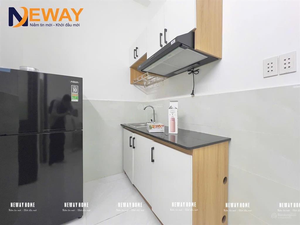 Căn hộ chung cư mini 2 phòng ngủ cửa sổ view thoáng full nội thất ngay chân cầu chữ y  đường ô tô