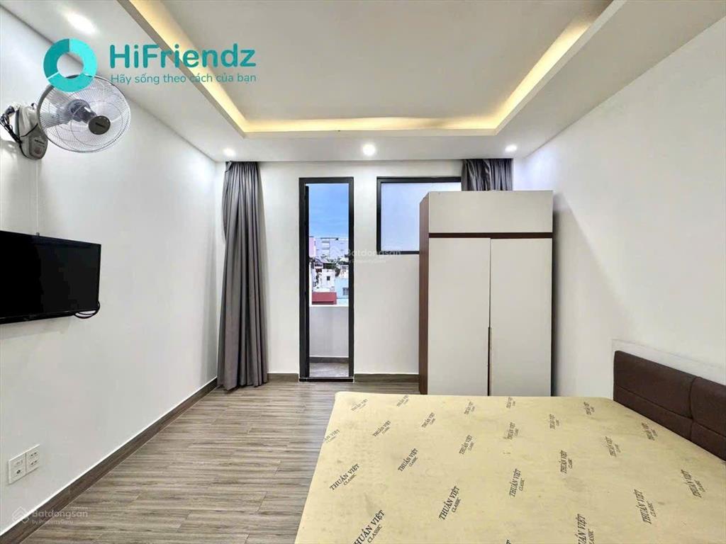 Căn hộ mini có ban công thoáng đầy đủ nội thất giá rẻ ngay âu dương lân gần cầu chữ y quận 8