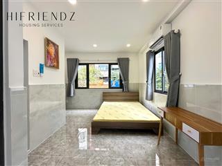 Căn hộ 40m2 siêu thoáng đầy đủ nội thất ngay mặt tiền đường lê hồng phong quận 5