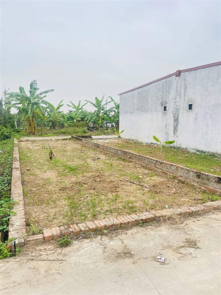 Bán đất, lô 2 mặt đường, tổ 10 tt quang minh  mê linh  hn dt 58,1m2  full thổ cư, mt= h