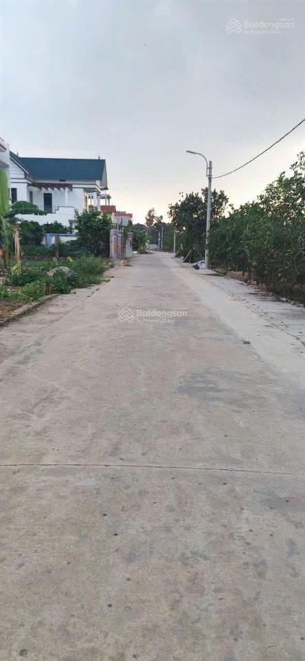 Bán đất, lô 2 mặt đường, tổ 10 tt quang minh  mê linh  hn dt 58,1m2  full thổ cư, mt= h
