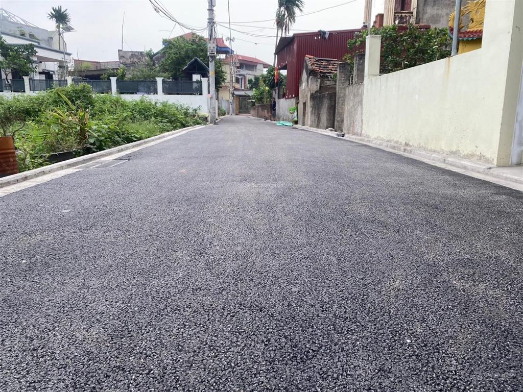 Cc mở bán đất đẹp tổ 9 tt quang minh  mê linh  hn đường đổ asphalt sạch đẹp
dt 103m2