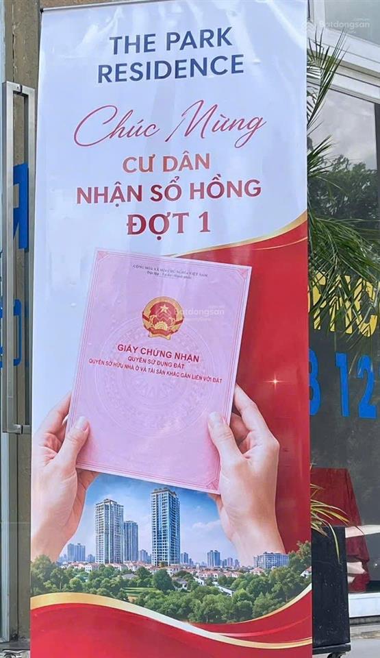 Hàng đẹp the park residence 1pn 2,450 tỷ  0904 133 ***