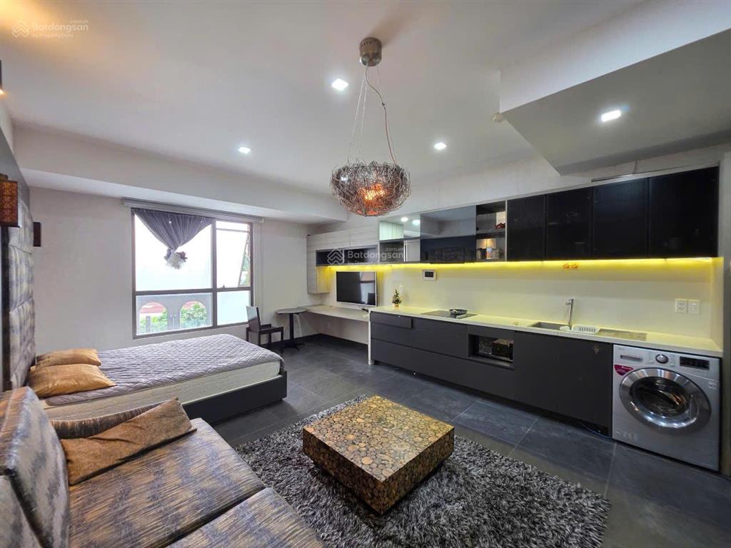 Hot [độc quyền] cho thuê căn hộ studio đẹp y hình  giá tốt  nội thất cao cấp  sát cv gia định