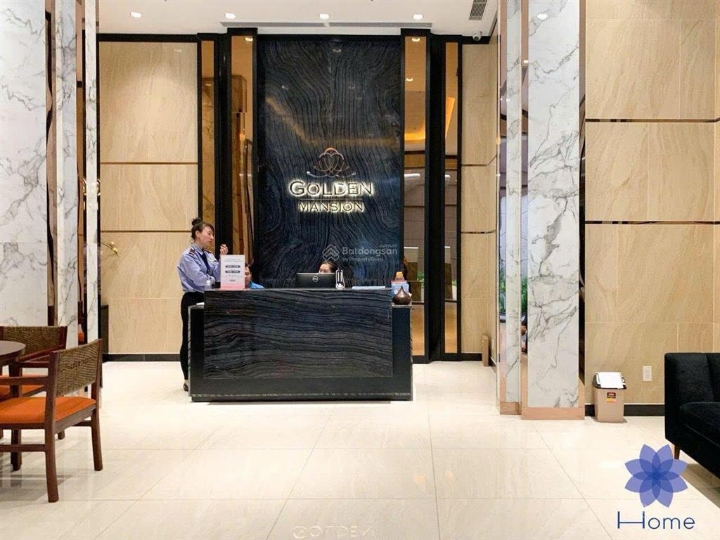 Cho thuê căn hộ 2pn nội thất mới đẹp, giá tốt, tòa golden mansion cao cấp khu sân bay