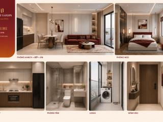 Duy nhất căn 1pn (43m²) bán giá 2,2 tỷ all in toà lusso d'arte hướng đông tầng trung