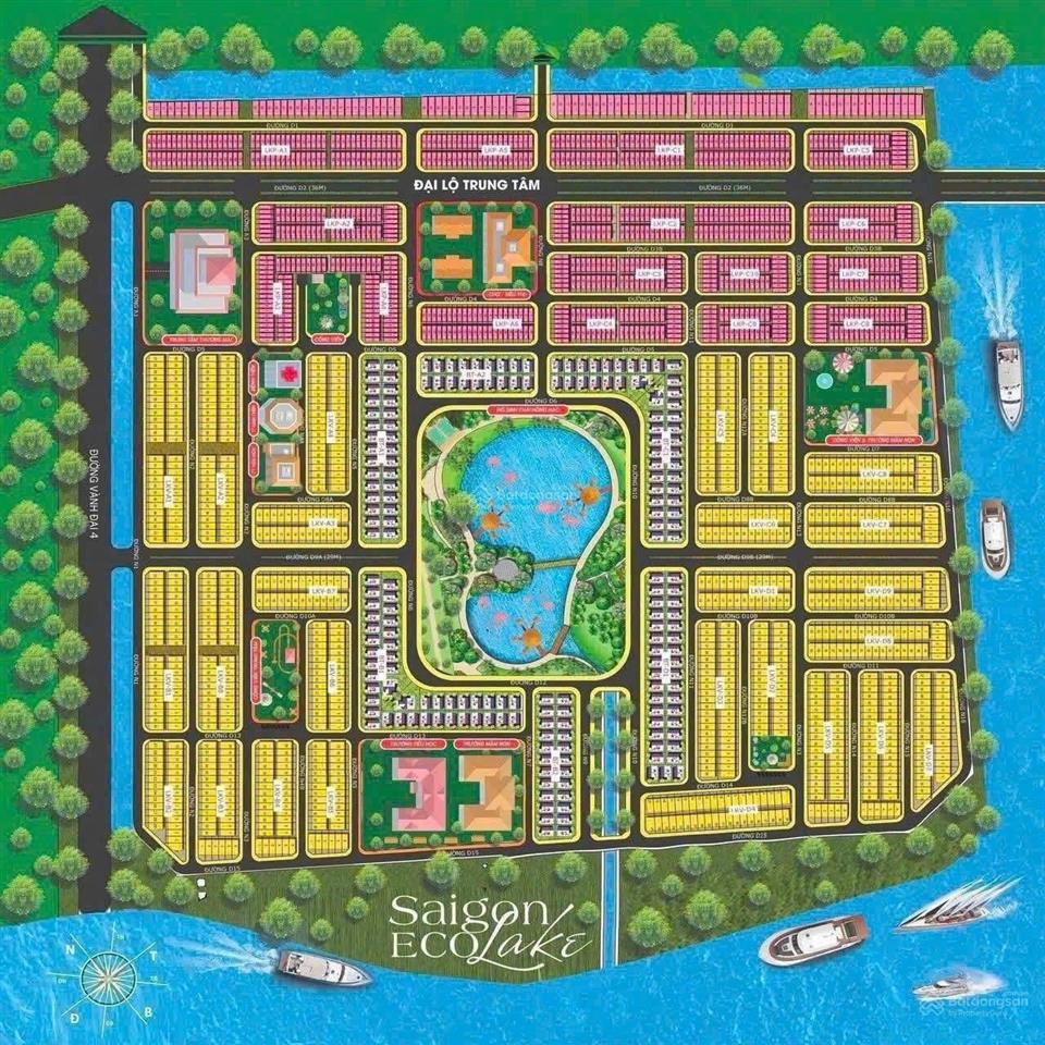 Bán đất khu đô thị daresco, đức hòa, long an, 1,05 tỷ, 100m2 hàng hiếm, sát chợ
