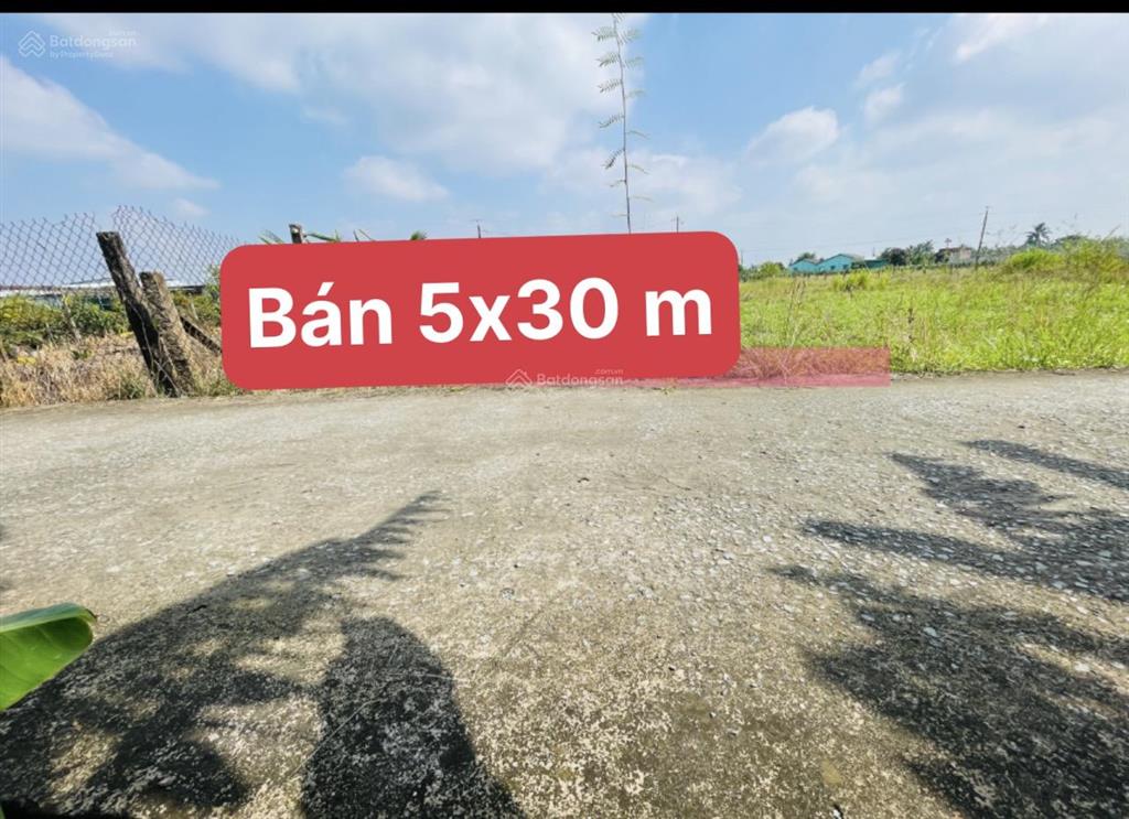 Bán 5x30 thổ cư đường đan xe tải vi vu cách nhựa nguyễn thông 200m gần nhiều kho xưởng đường thông