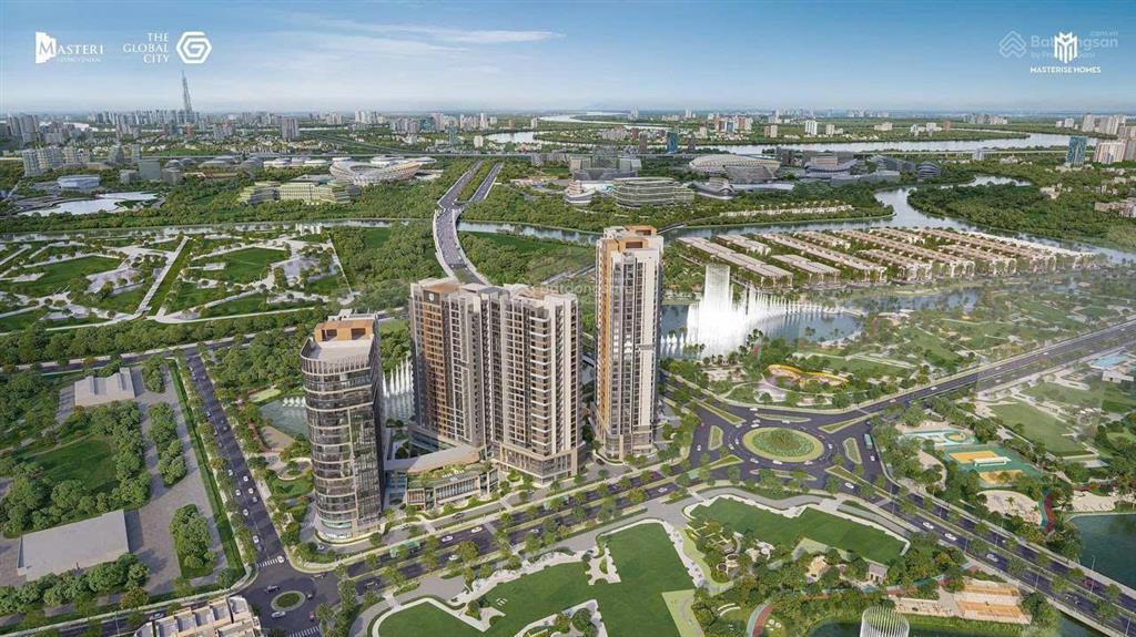 Suất ngoại giao giá cực tốt căn 2pn the global city 78.3m2 view hồ bơi, giá tốt nhất dự án