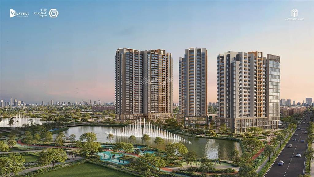 Suất ngoại giao giá cực tốt căn 2pn the global city 78.3m2 view hồ bơi, giá tốt nhất dự án