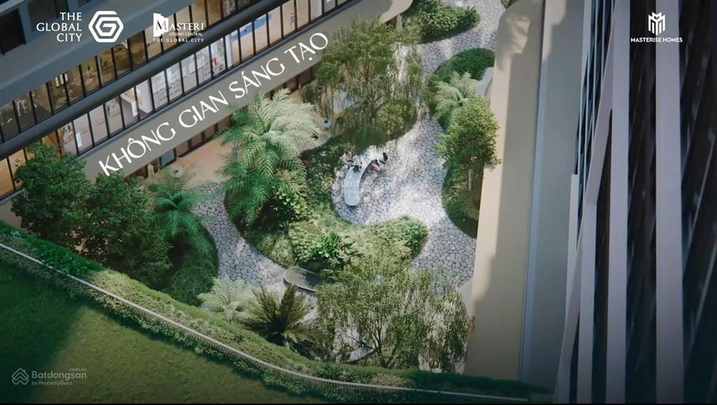 Suất ngoại giao giá cực tốt căn 2pn the global city 78.3m2 view hồ bơi, giá tốt nhất dự án