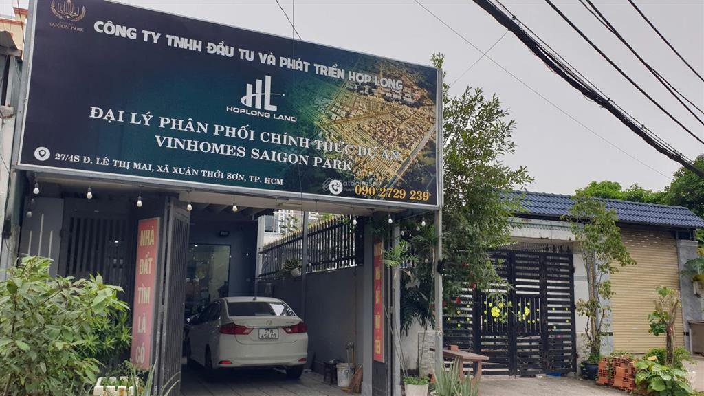 Nhà 02 lầu dt 5m*32m, mặt tiền xtt6 (lê thị mai) gần công viên sinh thái hóc môn