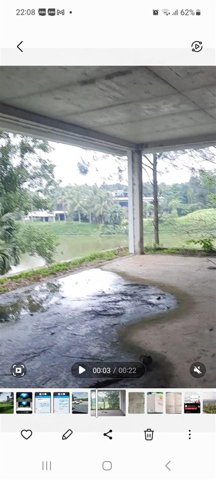 Bán gấp biệt thự xây thô mặt hồ đại lải dự án flamingo đại lải, sổ đỏ lâu dài