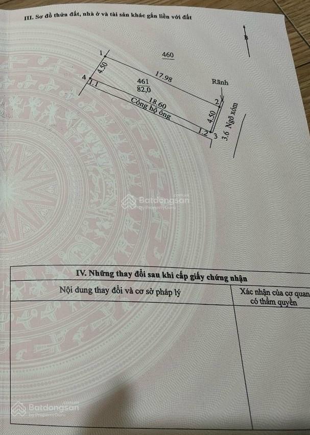 Bán nhà riêng tại thôn cả, ngọc hòa, chương mỹ, hà nội, 5,6 tỷ, 82m2