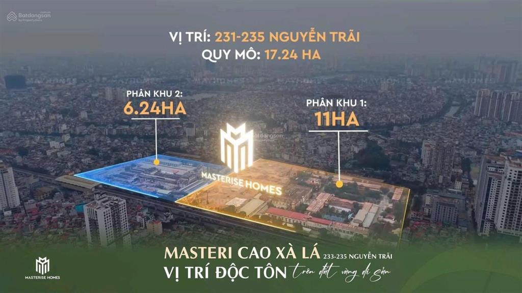 Booking gấp căn hộ 100m2 tại 235 nguyễn trãi có chọn vinhomes galaxy, khương đình, giá dự kến 20tỷ